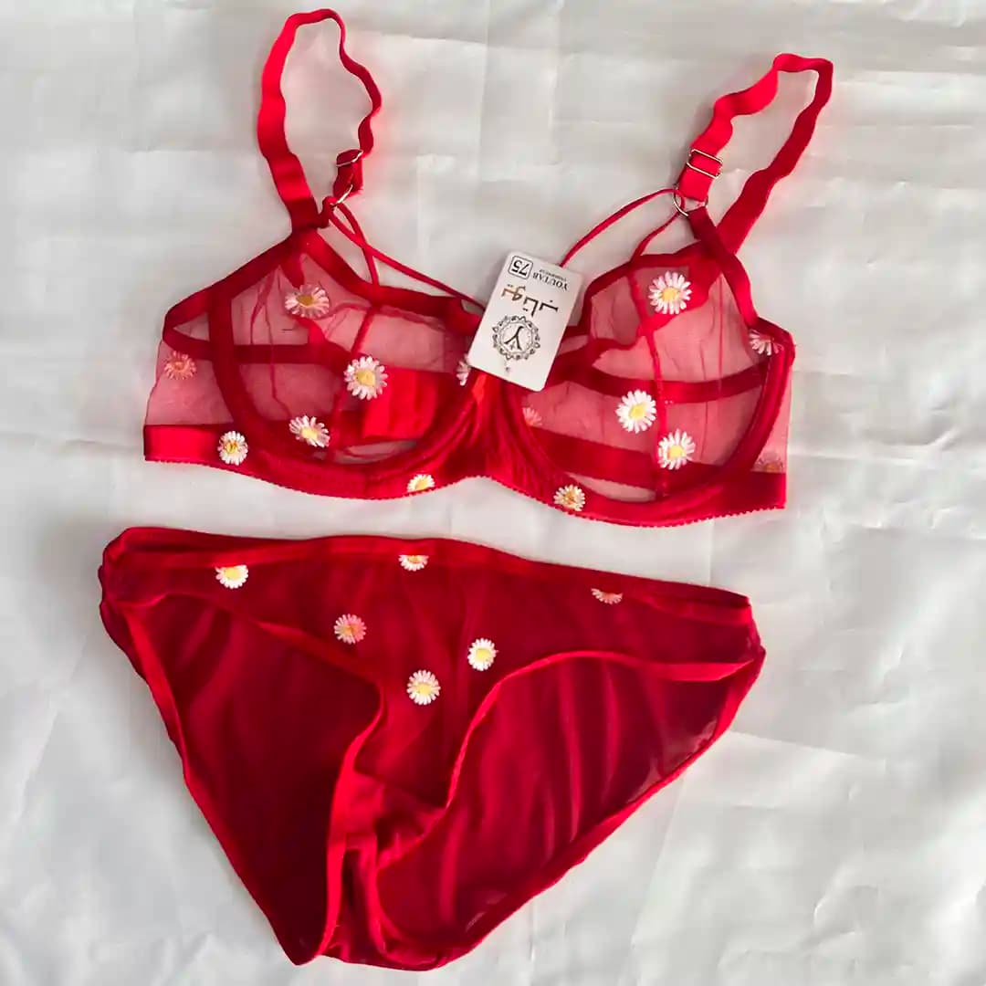 ست بابونه هارنسی تور گاز .کدB36