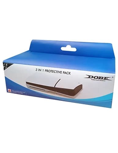 پک 3 کاره محافظ ضدخش PS5 SLIM دابی — تصویر ۵