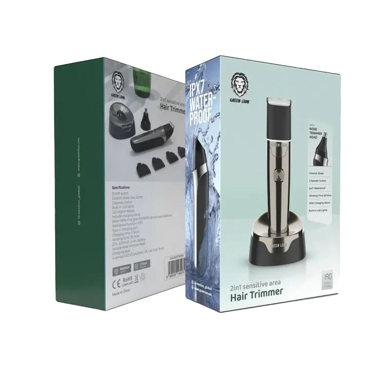 ماشین اصلاح موی صورت گرین لاین مدل 2in1 Sensitive Area Hair Trimmer — تصویر ۴