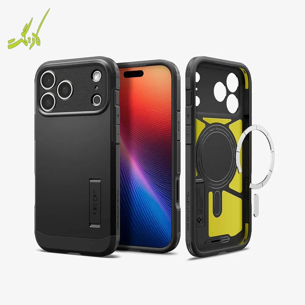 قاب اسپیگن آیفون ۱۷ پرومکس مدل Spigen Tough Armor T (MagFit) 17ProMax — تصویر ۶