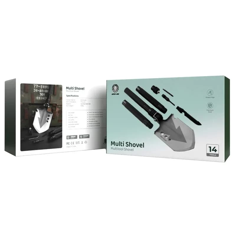ابزار سفری گرین لاین مدل Multi Shovel — تصویر ۳