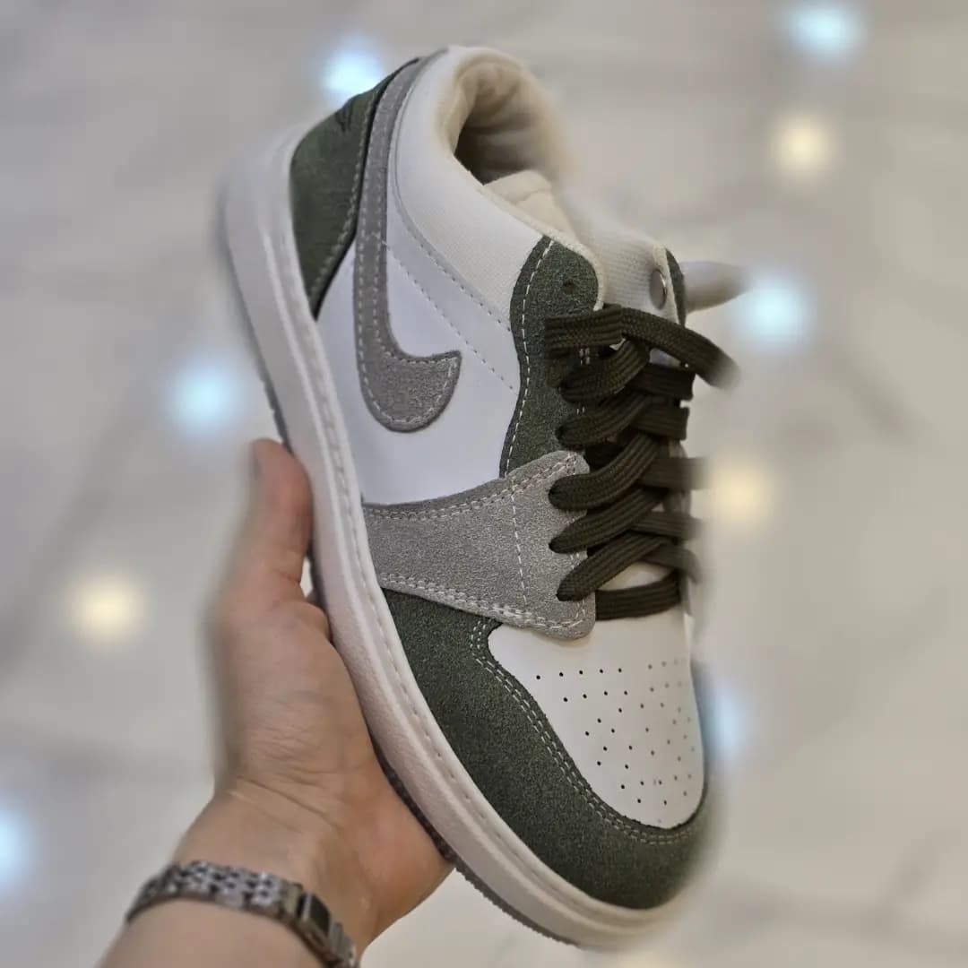کتونی نایک nike جردن jordan 1 زنانه کد 4054 — تصویر ۳