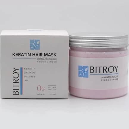 ماسک مو بیتروی مدل Keratin فاقد سولفات حجم 400 میلی لیتر — تصویر ۱۰
