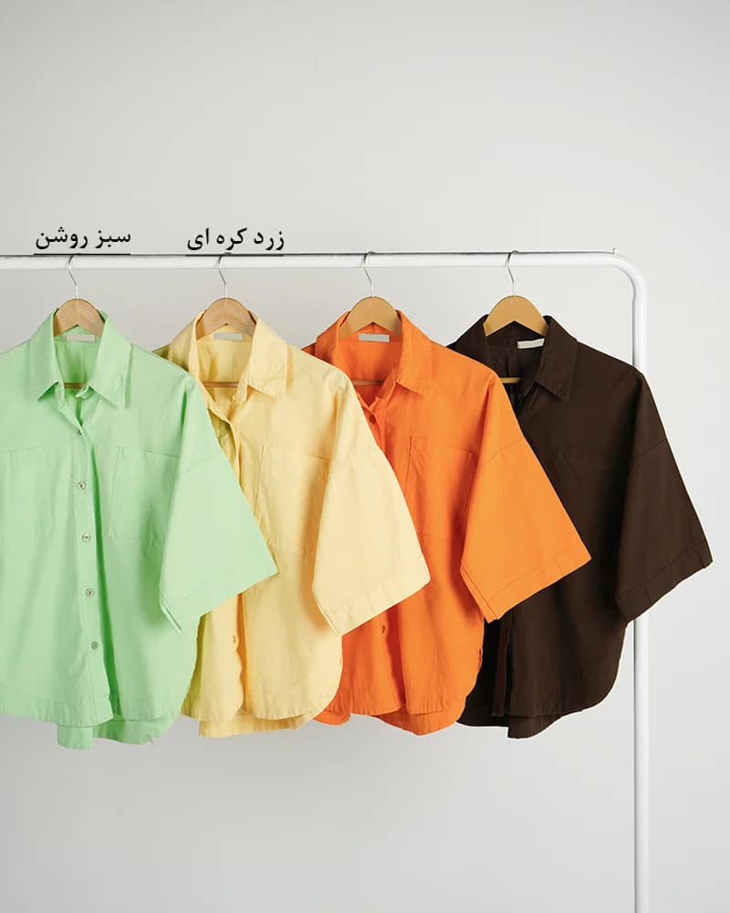شومیز لینن لیدا — تصویر ۳
