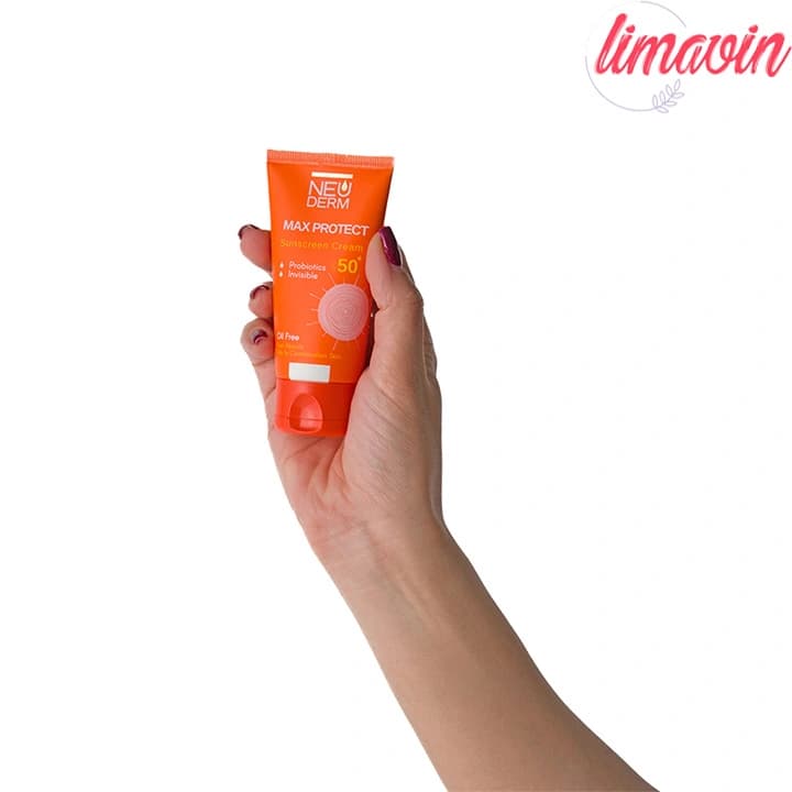 کرم ضد آفتاب رنگی نئودرم SPF 50 مدل MAX PROTECT مناسب پوست های چرب حجم 50 میلی لیتر — تصویر ۵