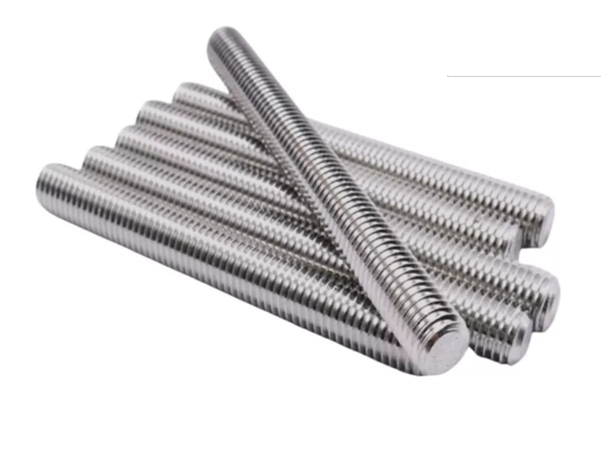 پیچ راد متری استیل 304 سایز 18 میلیمتر