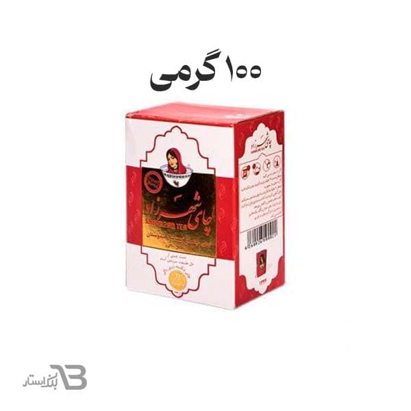 چای 100 گرمی ساده شهرزاد 24 عددی