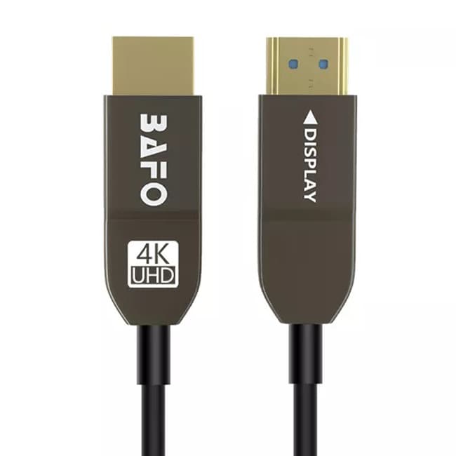 کابل HDMI فیبر نوری بافو مدل BF-4003 طول ۲۵ متری