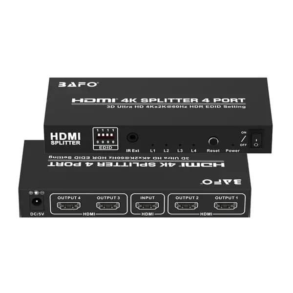 اسپلیتر 4 پورت HDMI بافو مدل BF-135