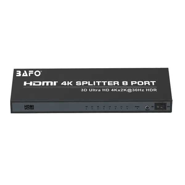 اسپلیتر 8 پورت HDMI بافو مدل BF-132 — تصویر ۳