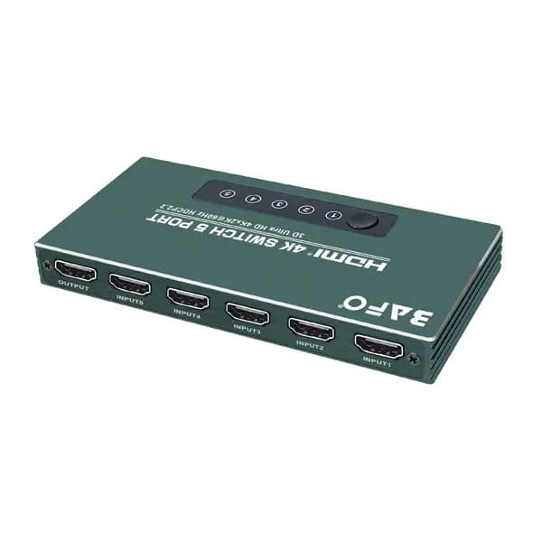 سوئیچ ۵ پورت HDMI بافو مدل BF-178 — تصویر ۳