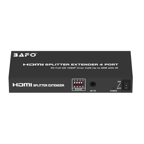 اسپلیتر اکستندر 4 پورت HDMI بافو مدل BF-141 — تصویر ۶