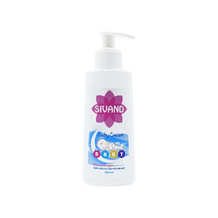 کرم مرطوب کننده کودک سیوند سری Moisturizing مدل Exo_Cream حجم ۱۵۰ میلی لیتر