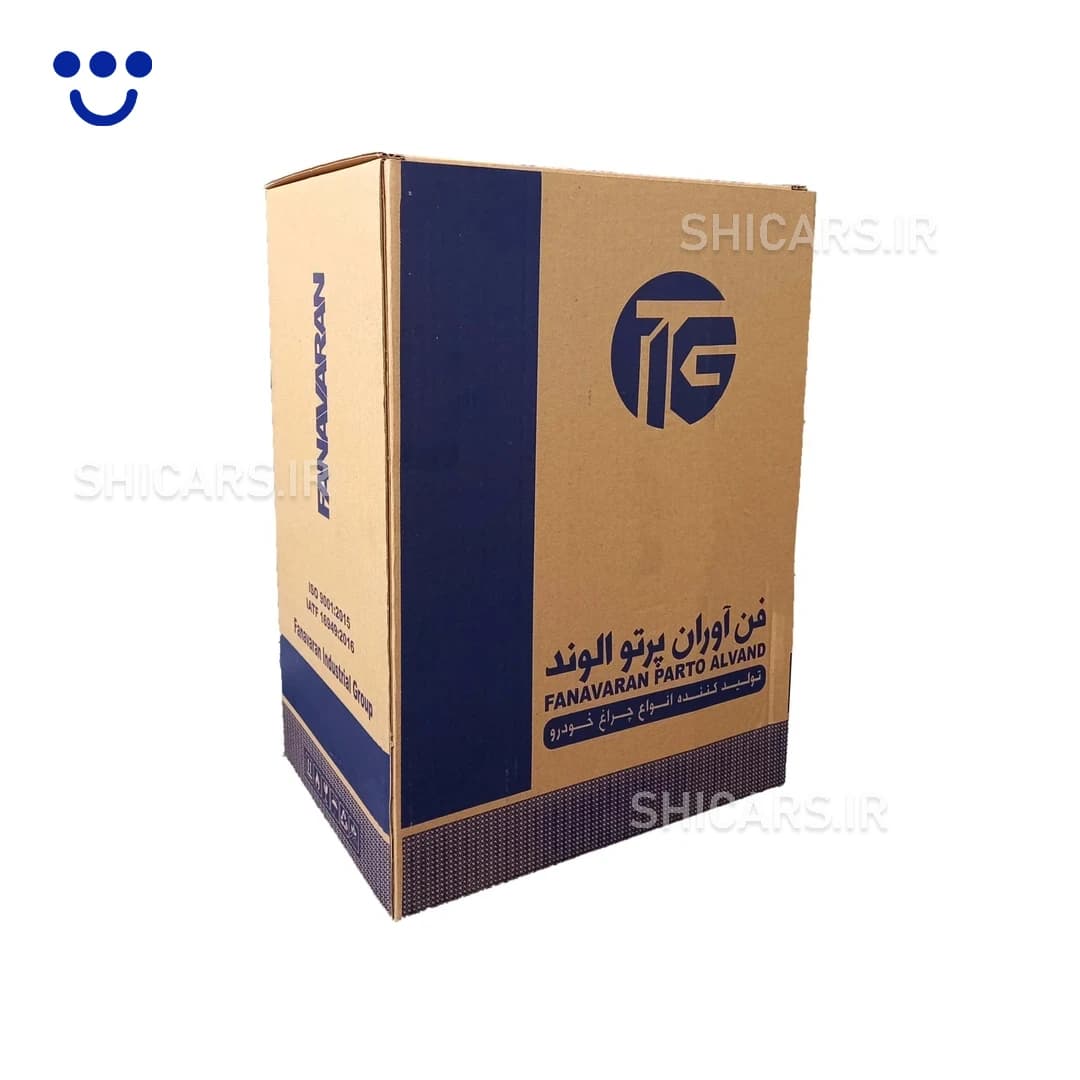 چراغ جلو پراید 131 اسپرت دودی فن آوران – شیکارز — تصویر ۳