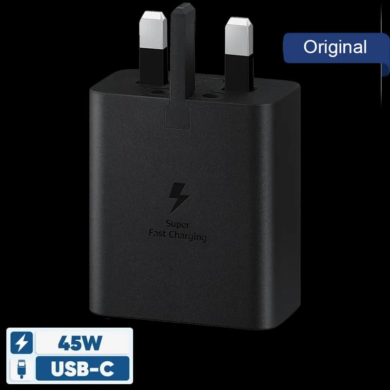 آداپتور اورجینال سامسونگ 45 وات USB-C 3Pin — تصویر ۲
