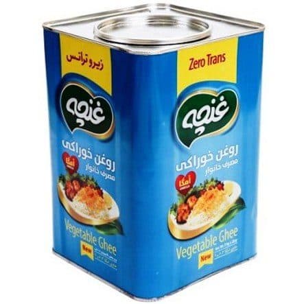 روغن نیمه جامد 5 کیلویی غنچه (4 عددی)