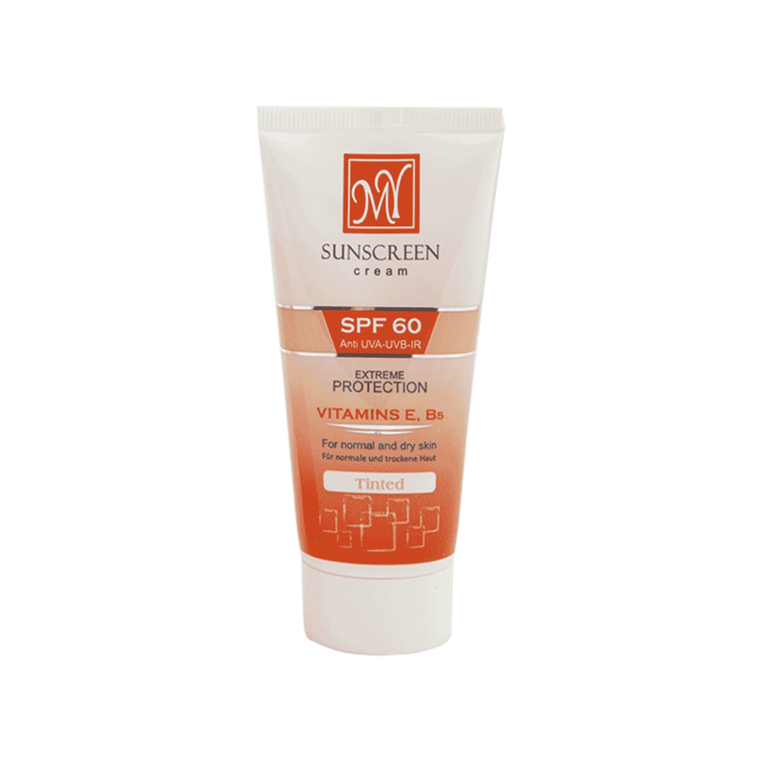 کرم ضد آفتاب SPF 60 مای مناسب پوست های نرمال و خشک حجم 50 میلی لیتر – رنگی