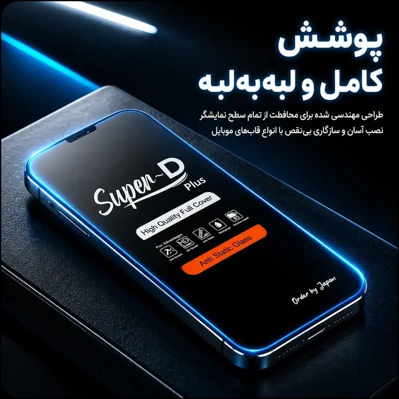 محافظ صفحه نمایش گوشی iPhone 16 Pro Max — تصویر ۴