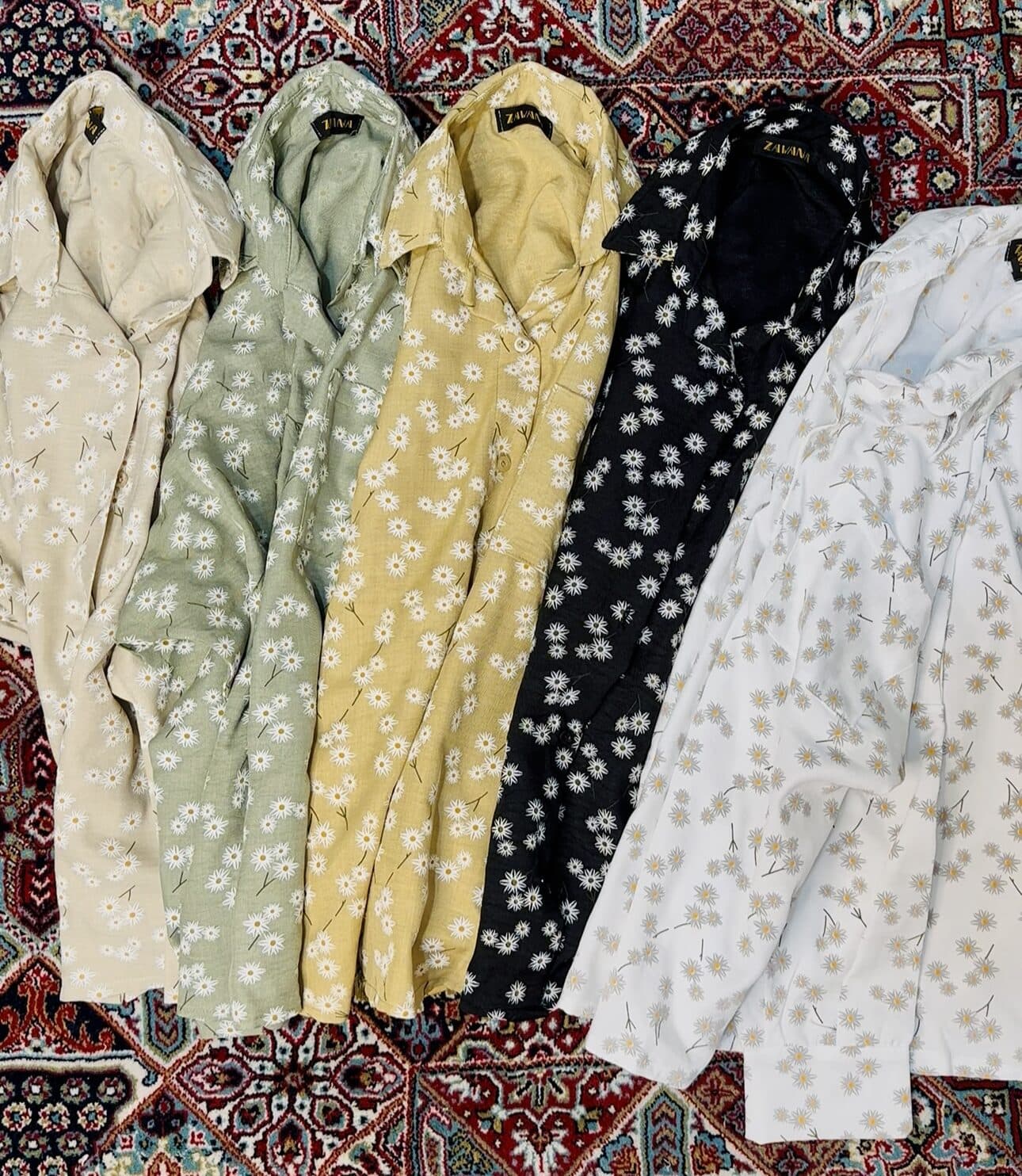 شومیز طرح بابونه — تصویر ۶