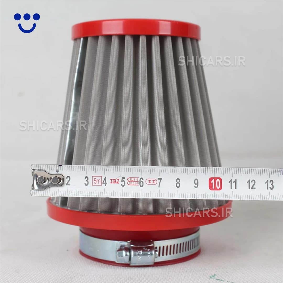 فیلتر هوای اسپرت سام سایز کوچک مدل استیل سیمی – شیکارز — تصویر ۳