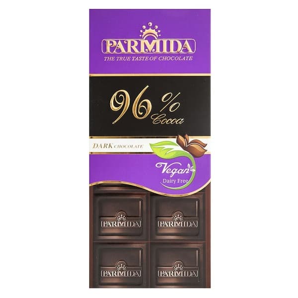 شکلات تلخ 96% پارمیدا(80 گرم)