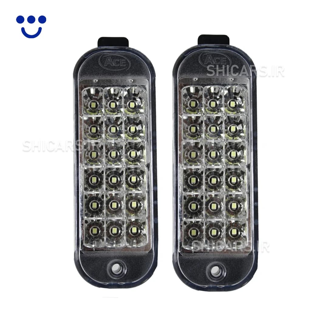 چراغ پروژکتور Led داخل سپر پراید صبا جفت – شیکارز