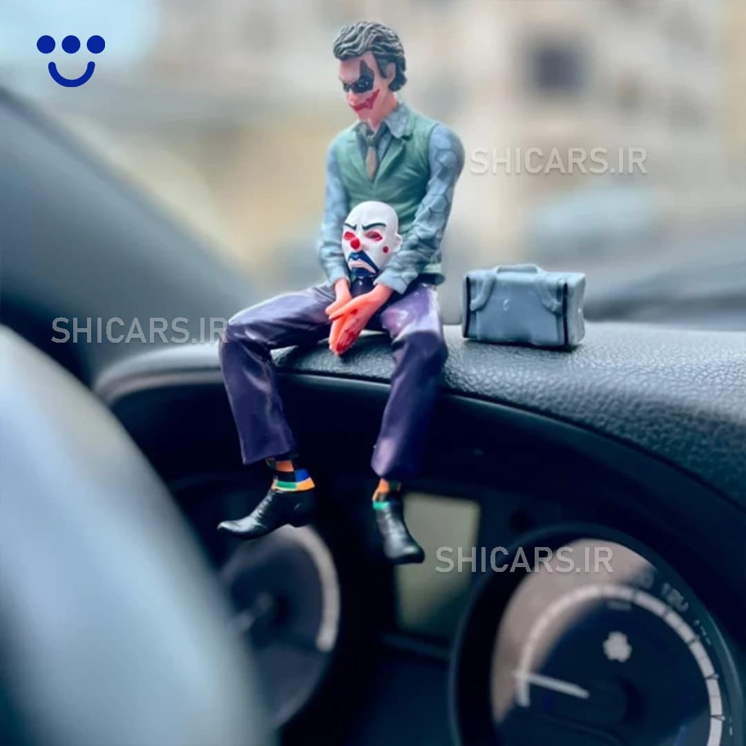 فیگور جوکر نشسته ماشین با تمام متعلقات – شیکارز — تصویر ۵