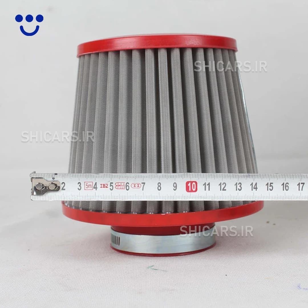 فیلتر هوای اسپرت سام سایز متوسط مدل استیل – شیکارز — تصویر ۲
