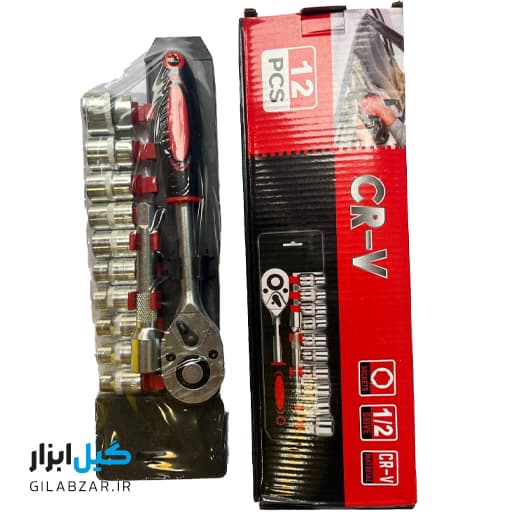 بکس 12 تکه ریلی درایو 1/2 کینگ