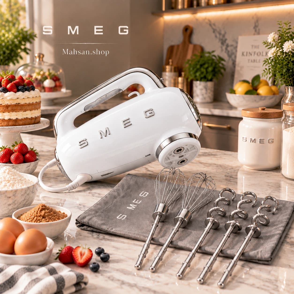 همزن دستی اسمگ smeg مدلHMF01 — تصویر ۴