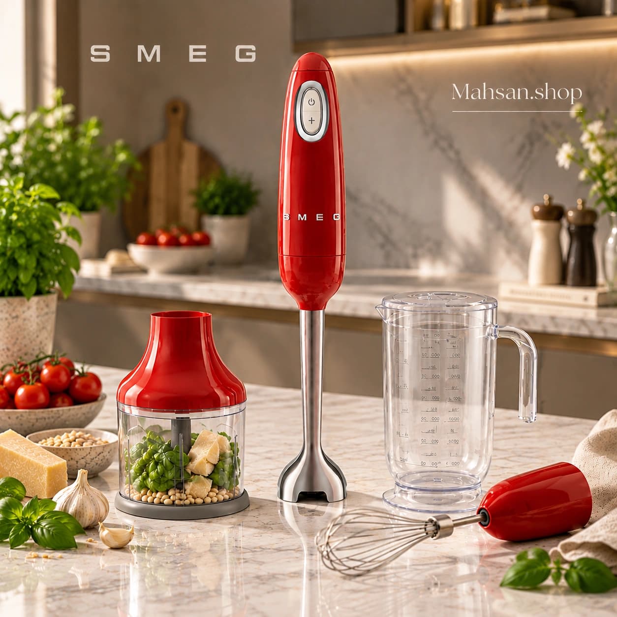 گوشت‌کوب برقی اسمگ smeg مدل HBF03 — تصویر ۴