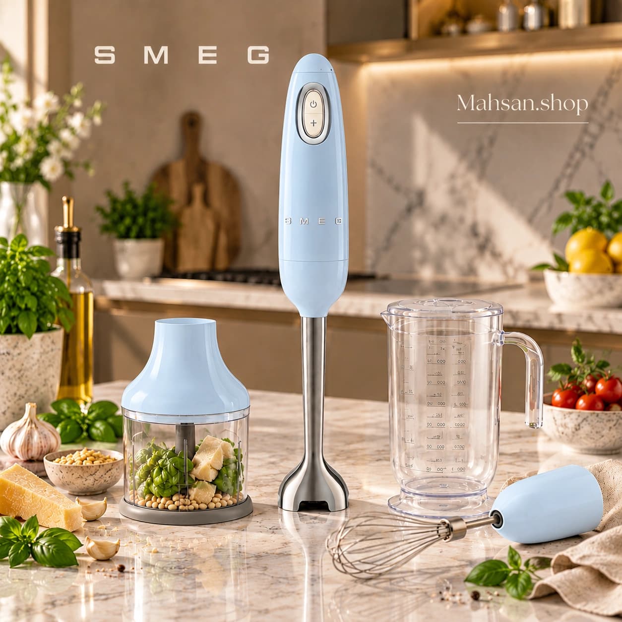 گوشت‌کوب برقی اسمگ smeg مدل HBF03 — تصویر ۲