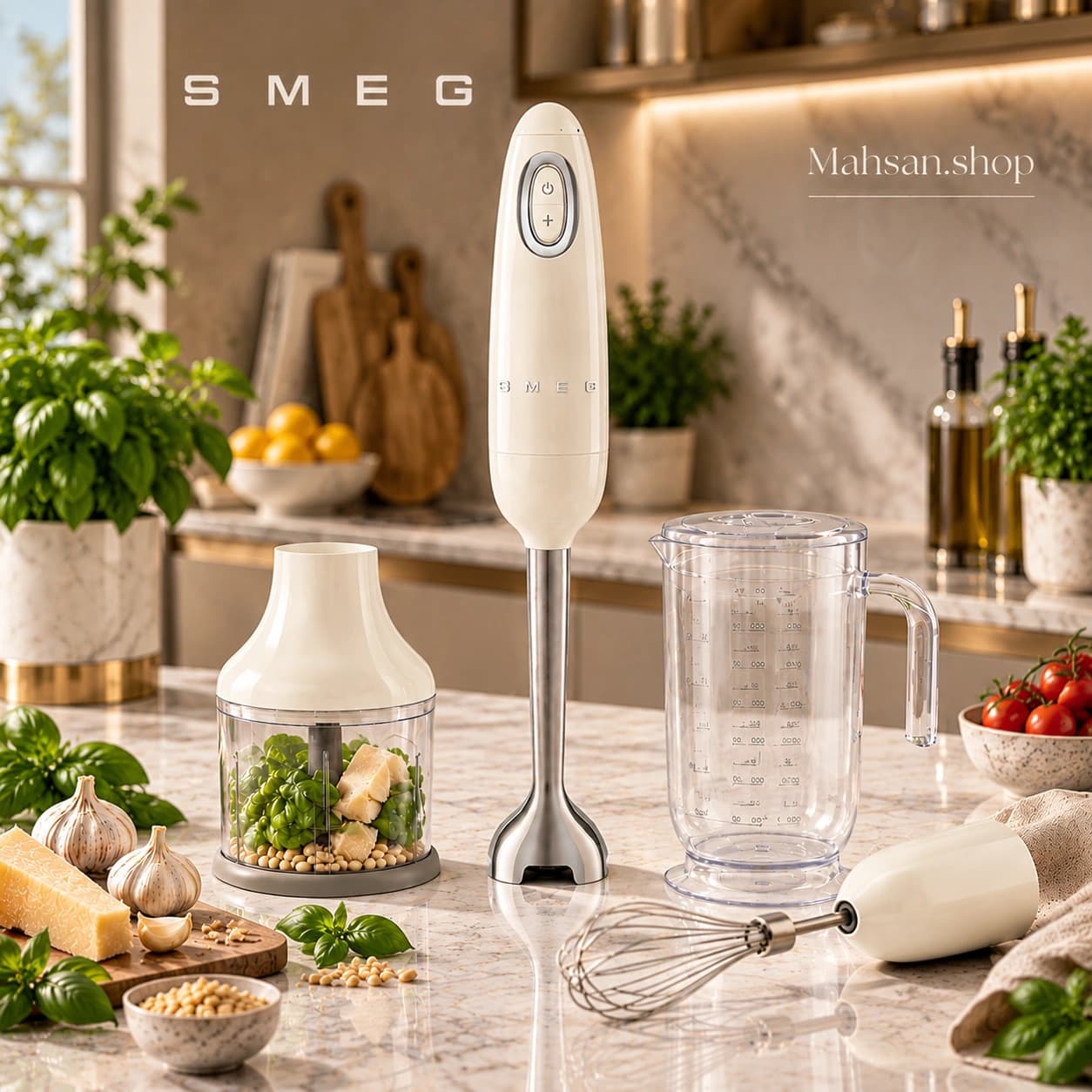 گوشت‌کوب برقی اسمگ smeg مدل HBF03 — تصویر ۵