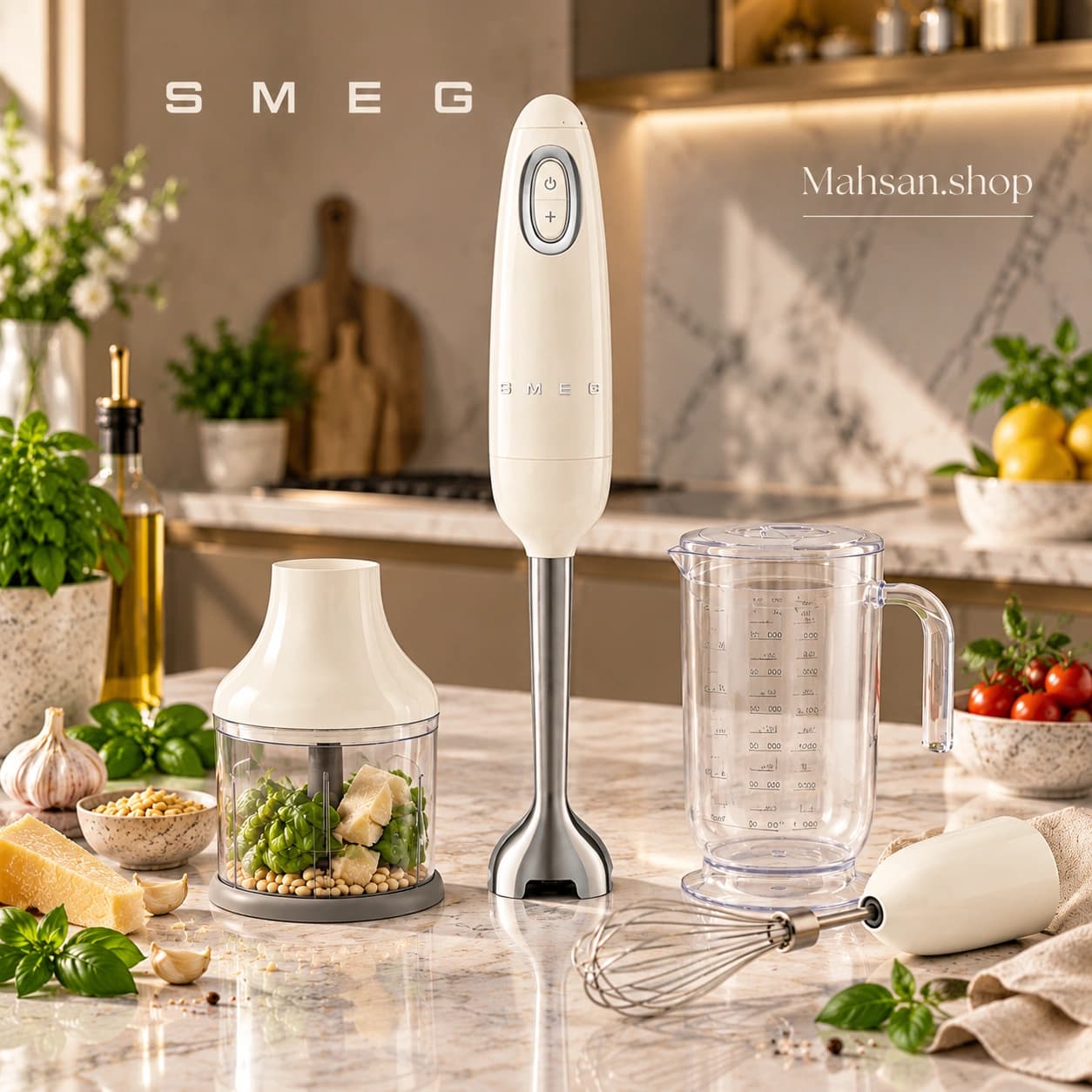 گوشت‌کوب برقی اسمگ smeg مدل HBF03 — تصویر ۳