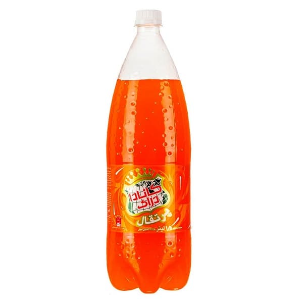 نوشابه پرتقالی کانادا درای(1.5 لیتری)
