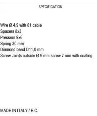 سیستم سیم الماسه برش سنگ و کوه Diamond wire& segment با لقمه الماسه و فنر MA30-3 — تصویر ۳