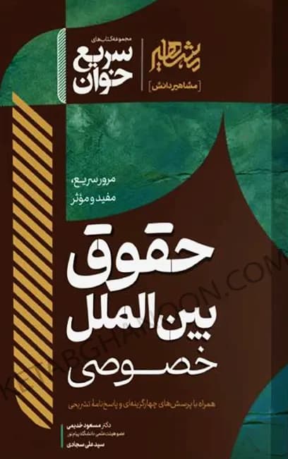 سریع‌ خوان حقوق بین‌ الملل خصوصی