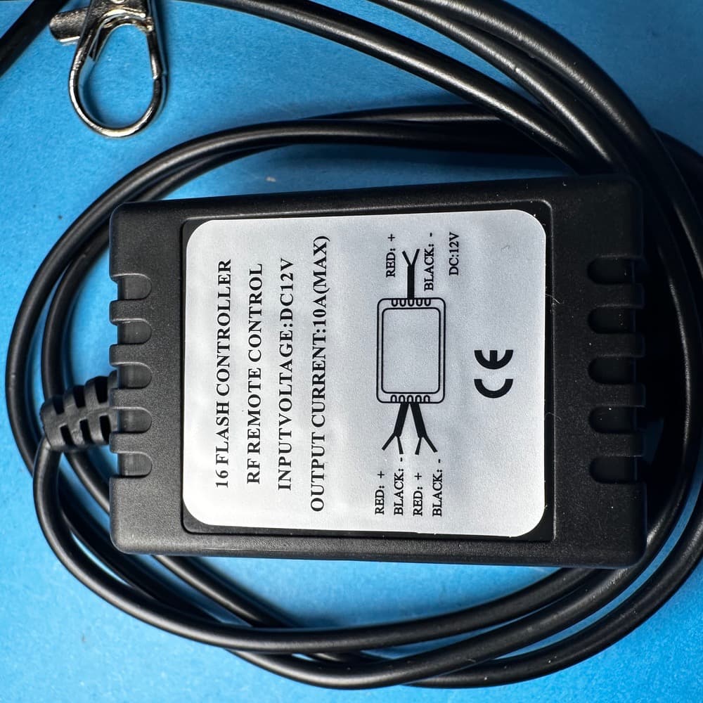 کیت فلاشر عربی ریموت‌دار موتور سیکلت | مناسب لامپ LED | نصب آسان — تصویر ۲