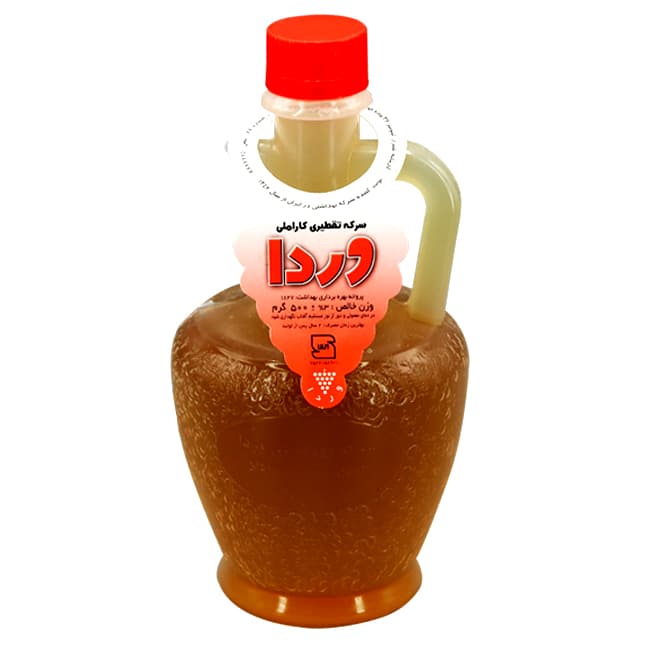 سرکه تقطیری قرمز وردا(500 گرم)