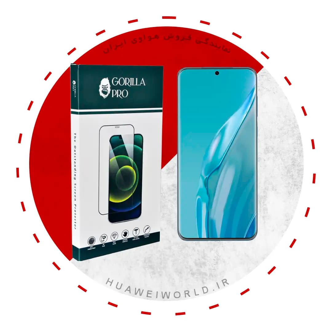 گلس و محافظ هیدروژلی (مات) نمایشگر گوشی هواوی مدل Huawei P60 Art — تصویر ۲