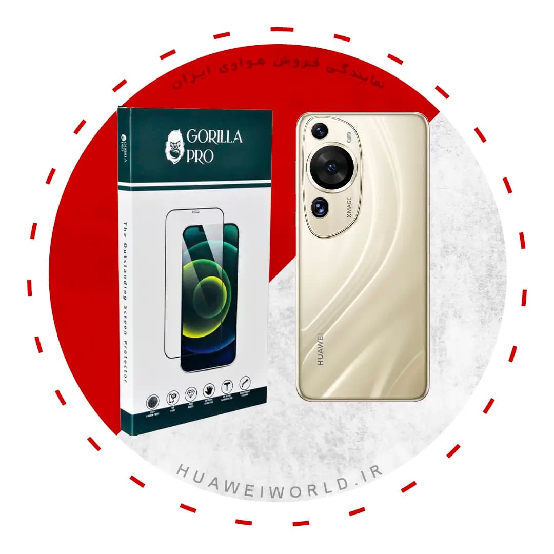 گلس و محافظ هیدروژلی (شفاف) بدنه گوشی هواوی مدل Huawei P60 Art
