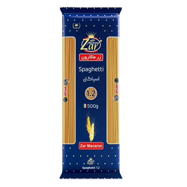 ماکارونی 1.2 زر ماکارون(500 گرم)