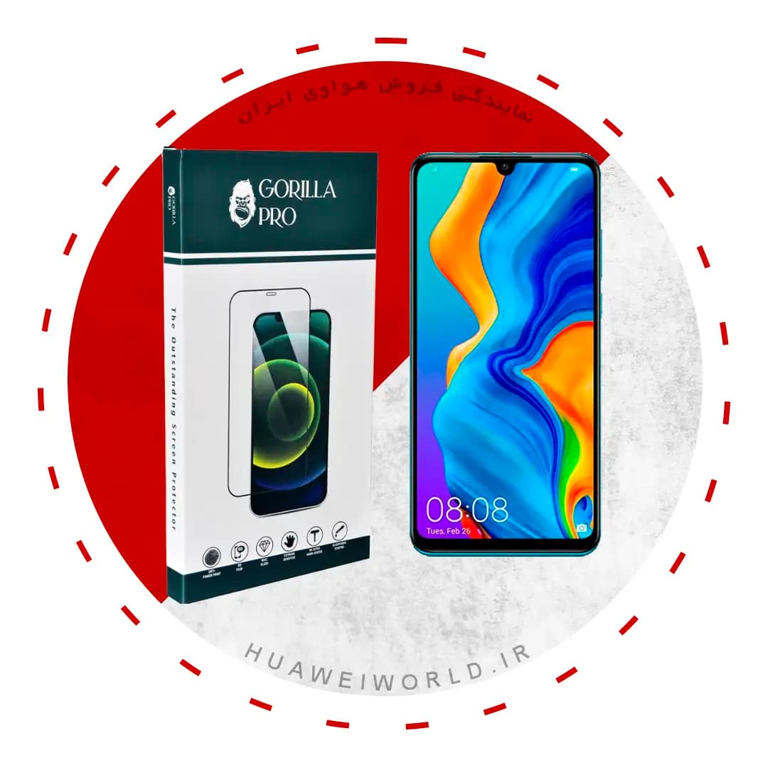 گلس و محافظ هیدروژلی (مات) نمایشگر گوشی هواوی مدل Huawei P30 Lite