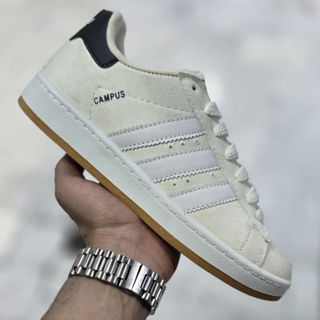 کفش کتونی ADIDAS CAMPUS کمپوس مشکی سفید — تصویر ۷
