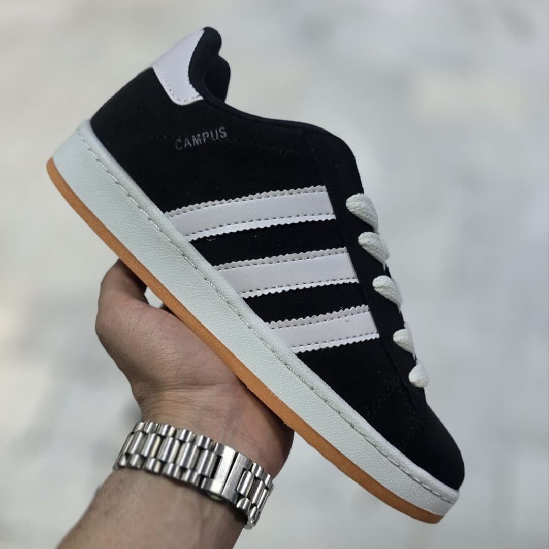 کفش کتونی ADIDAS CAMPUS کمپوس مشکی سفید — تصویر ۳