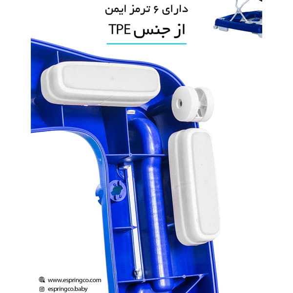روروک سه کاره اسپرینگ سرخابی طوسی — تصویر ۸