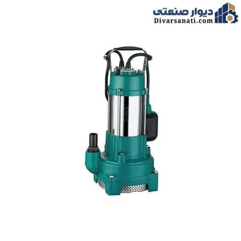 پمپ کفکش چاه و فاضلاب لئو LEO مدل XQS4.5-27/2-0.551 – خروجی ۱ اینچ، هد ۲۷ متر