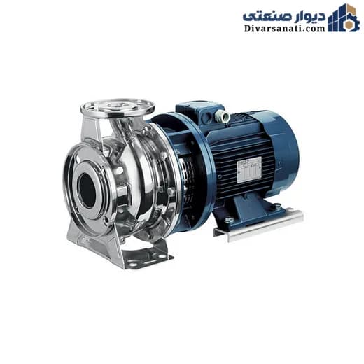 پمپ سانتریفیوژ استیل لئو (LEO) مدل ABK50 (۰.۵ اسب، ۳ فاز)