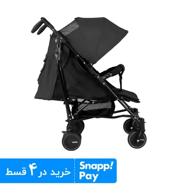 کالسکه عصایی اسپرینگ مدل لیدو پلاس دودی