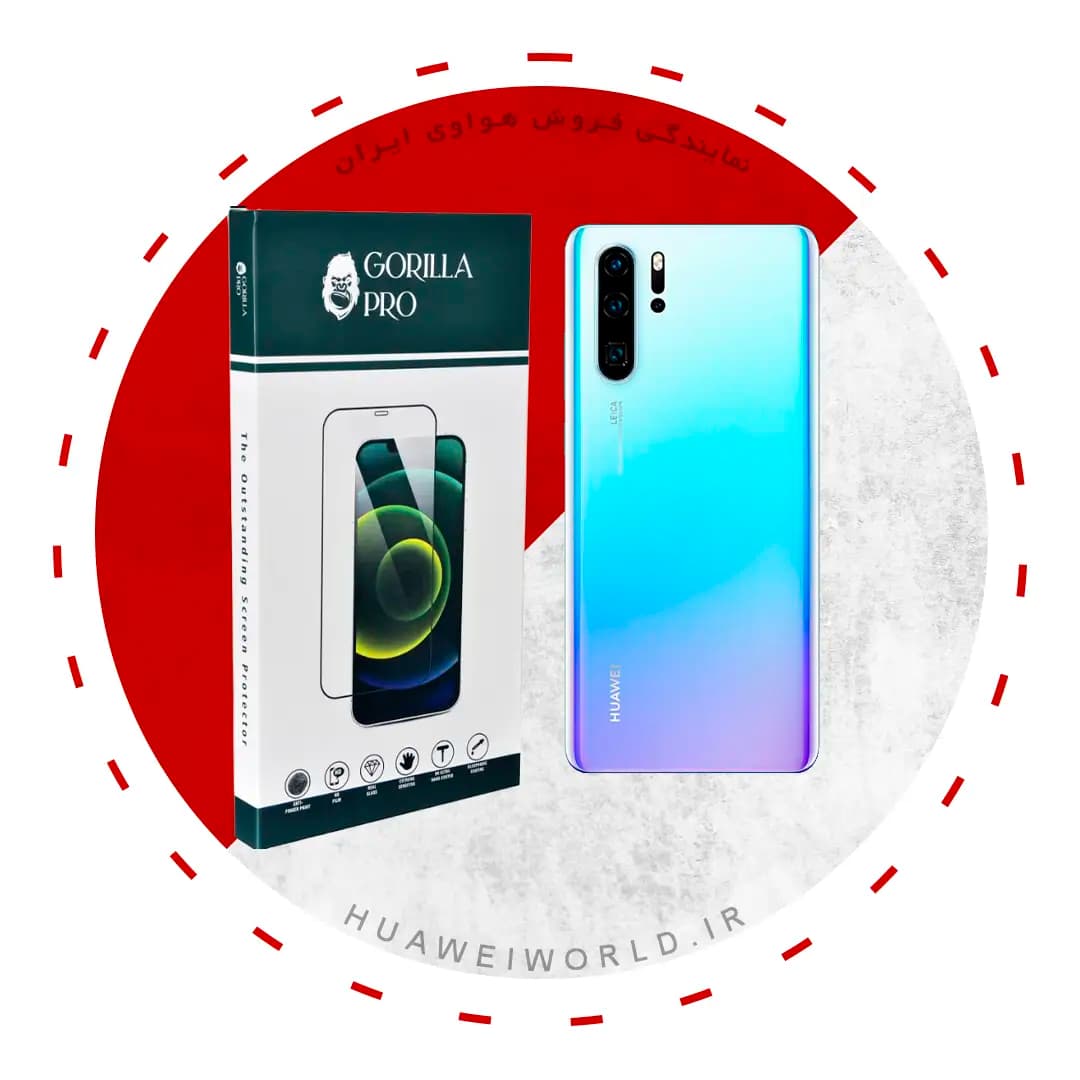 گلس و محافظ هیدروژلی (شفاف) بدنه گوشی هواوی مدل Huawei P30 Pro